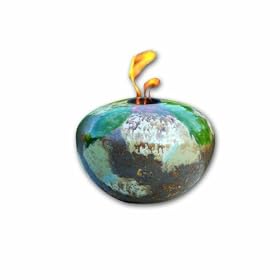 Bird Brain Arani Firepot, Olive Multi by 