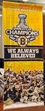Boston Bruins Stanley Cup Team Mini Street Banner - NHL Flags Banners