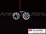Spoke Reflectors 360 Degree Spoke Reflectors Visibility Coated with 3M Scotchlite Bicycle Bike Reflective Spoke Clips 36pcs Certified To British Standard: 6102/2 Road Traffic Approval and STVZO German Road Traffic Approvals. Impact Tested 300,001 Times