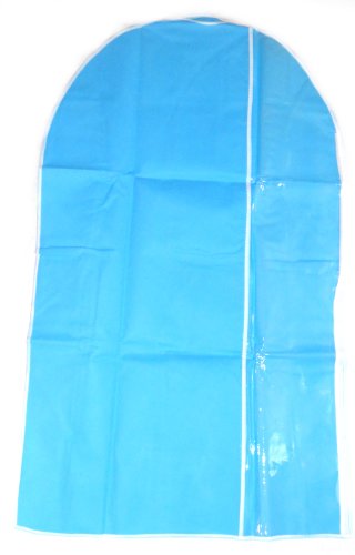 60x100cm SKY Blue Light Weight Garment Bag Clothing Protective Covers