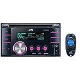 41VCxqoH2SL. SL160  JVC KW XR810 Double DIN Bluetooth Dual USB/CD Receiver with USB 2.0 for iPod/iPhone, and Bluetooth/Satellite/HD Radio add on capability