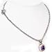 Sterling Silver/18K Gold 5.20 CT Amethyst Necklace by Effy