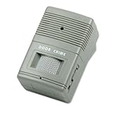 IMAGE OF Visitor Arrival/Departure Chime - Light-Reactive Sensor, Battery Operated, Gray(sold in packs of 3)