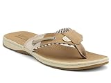 Sperry Women's Seafish Sandals Linen Oat
