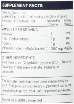 TML Wellness Premium Vitamin B12 Methylcobalamin (2500 mcg/ml). Renew Yourself With A Natural Boost Of Energy!