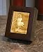 Field of Dreams Lithophane Shadow Box Cherry Finish Wood