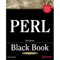 Perl Black Book (Black Book (Coriolis Group Books Paperback))