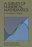 A Survey of Numerical Mathematics: 001