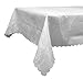 Home Beyond Jacquard Tablecloth - White (52