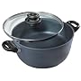 Swiss Diamond Cast-Aluminum Nonstick 8-1/2-Quart Stockpot with Lid