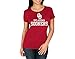 VF LSG NCAA Women's Momentous Short Sleeve Deep Crew Neck T-Shirt