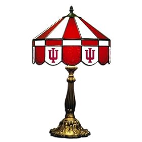 Stained Glass Table Lamp 16 Indiana University Hoosiers