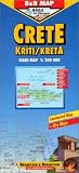 B&B Crete / Kriti / Kreta Laminated Map