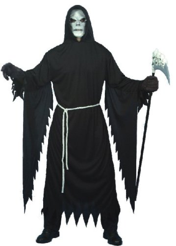 Childrens Toyshop  Toys : Adults Grim Reaper costume