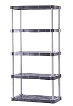 Rubbermaid 7086 72-Inch Five-Shelf Shelving Unit