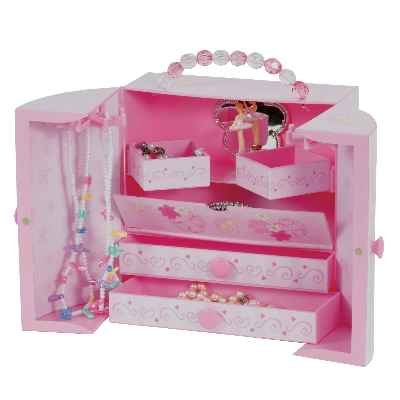 Childrens Toyshop  Jewelry : Mele Tiara Girl's Musical Ballerina Jewelry Box