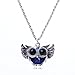 Big eyes Owl Explosion models exaggeration fashion retro false collar necklace