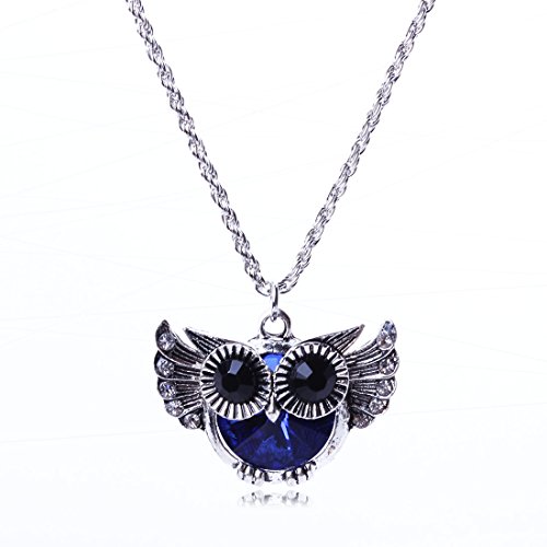 Big eyes Owl Explosion models exaggeration fashion retro false collar necklace