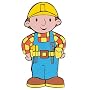 Decofun, Bob The Builder Wall Art, Foam Sticker