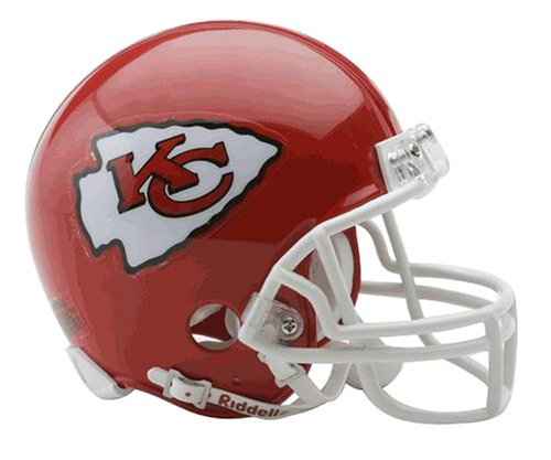 Riddell Kansas City Chiefs NFL Replica Mini Helmet w/Z2B Mask