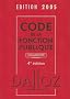 Code de la fonction publique : Edition 2005
