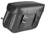 ALC Saddlebags 8203B-03 Panama II Chubby Premium Vinyl Bolt-On Saddlebag with Braid - Pair