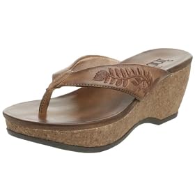 indigo by Clarks Women's Spray Thong