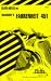 Books : Bradbury's Fahrenheit 451 (Cliffs Notes)