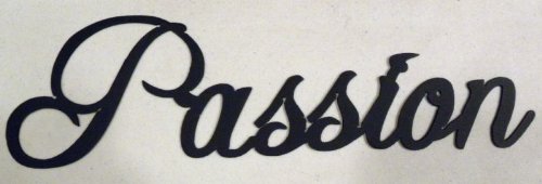 Passion Word Metal Wall Art Home Decor