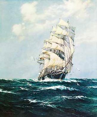 Cutty Sark Art Print by Robert Macgregor, 24