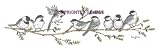 Chickadees - Drawing by Cindy Farmer