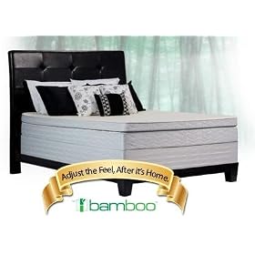 Memory Foam Mattress (Plush) - Cool Bamboo cover - Queen 9". Cool & Natural Sleep with Activated-Carbon infused memory foam. 120 Night Comfort Guarantee!