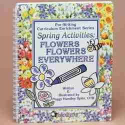 Pre - Writing Curriculum Activities - Flowers Flowers Everywhere