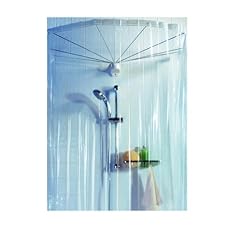 Spirella 1004436 Duschschirm mit Duschvorhang, transparent OMBRELLA CLEAR B x H: 200 cm x 170 cm