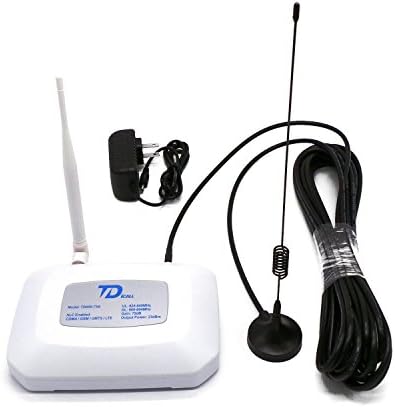 TDicallTM ALC 2G 3G 4G CDMA GSM UMTS LTE 850MHz Cell Phone Signal Booster Mobile Repeater complete kit for Home and Office
