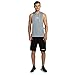HASIDING Dri Fit Contrast Front Pocket Stringer Gym Hoodie for Men Racerback Tanks Grey L