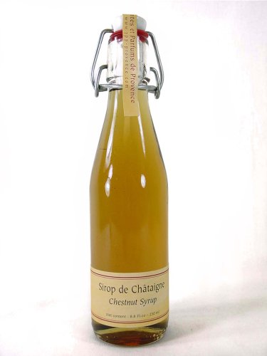 French all natural Chestnut Chataigne syrup 25 cl 8.8 fl oz decorative old fashioned... by Touch of Europe PP