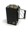 Steven Raichlen Best of Barbecue Ultimate Chimney Charcoal Starter with Handle