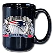 New England Patriots VIP Black 12 oz Collector's Coffee Mug - NFL Football Fan Shop Sports Team Merchandise