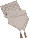 Lenox Laurel Leaf 90-Inch Runner, Linen