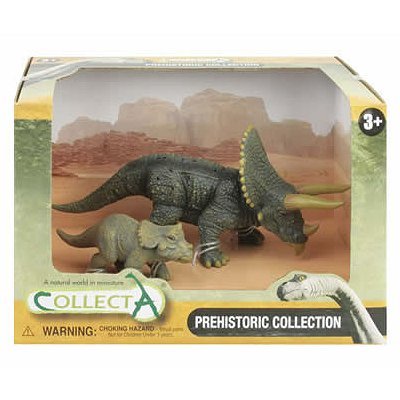 COLLECTA - PREHISTORIC COLLECTION - COFFRET DINOSAURE - TRICERATOPS