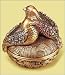 DOVES ON A BASKET BOX - Edgar Berebi