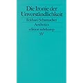 Die Ironie der Unverst�ndlichkeit: Johann Georg Hamann, Friedrich Schlegel, Jacques Derrida, Paul de Man (edition suhrkamp)