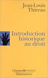 Introduction historique au droit
