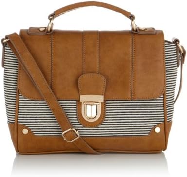 Accessorize Womens Stripe Satchel