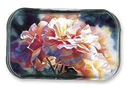 Afternoon Rose - Rectangle Glass Paperweight (2-1/2" x 4" x 1")