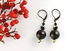 Swarovski Pearl Earring - Mystic Black (Coco)