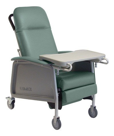 DLX Three Position Recliner, Meets California Technical Bulletin 133 Flammability Standards, Blue Ridge