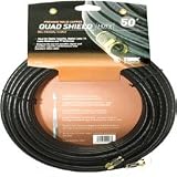  : RG6 Premium Solid Copper Quad-shield Coaxial Cable