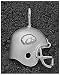 Logo Art Iowa Hawkeyes Sterling Silver Helmet Pendant